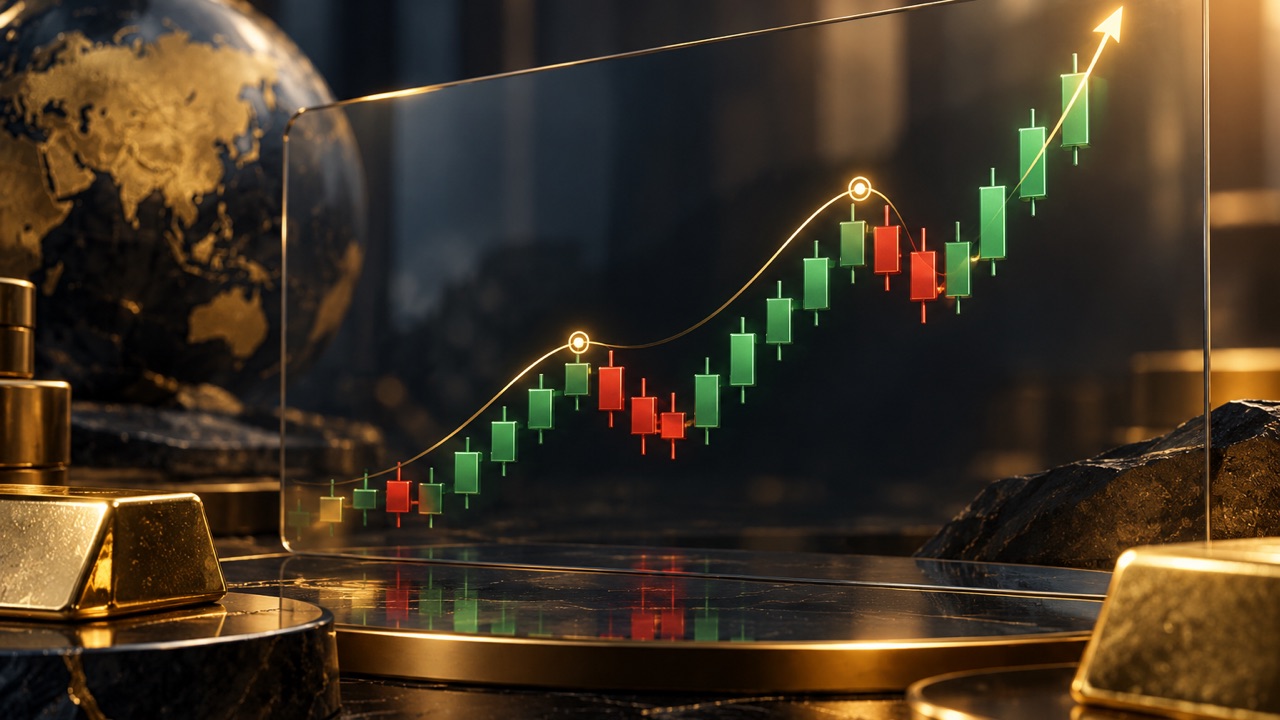 Ilustrasi konseptual swing harga untuk latihan membaca struktur sebelum breakout